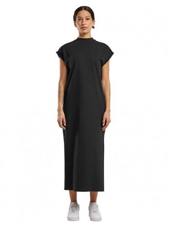 Ladies Long Extended Shoulder Dress