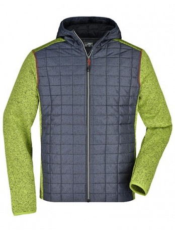 Men´s Knitted Hybrid Jacket