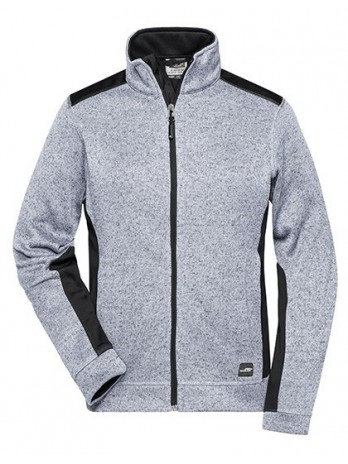 Ladies´ Knitted Workwear Fleece Jacket -STRONG-