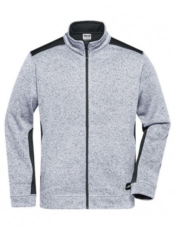 Men´s Knitted Workwear Fleece Jacket -STRONG-