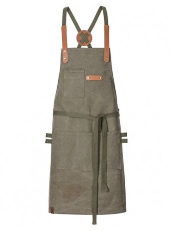 Bib Apron Canvas With...