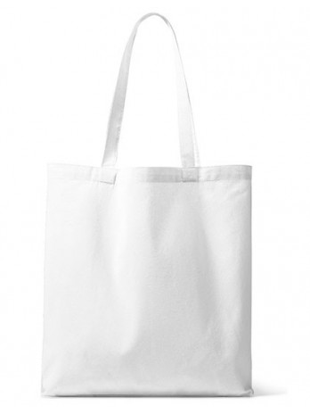 Organic Canvas Carrier Bag Long Handle London 01