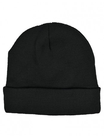 Knitted Hat with Fleece