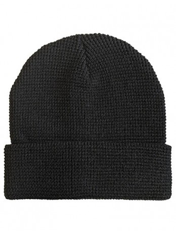 Knitted Beanie Waffle Look