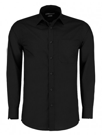 Men´s Tailored Fit Poplin Shirt Long Sleeve