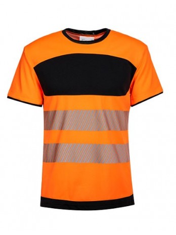 EOS Hi-Vis Workwear T-Shirt With Printing Area