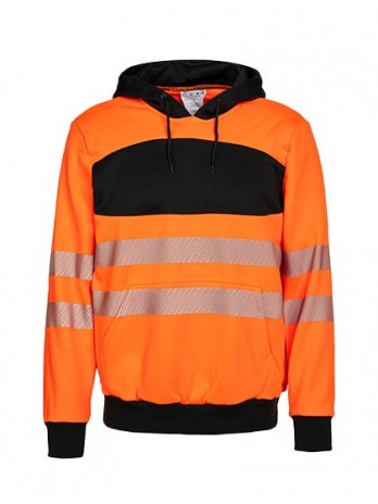 EOS Hi-Vis Workwear Hoody With Printing Area
