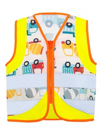 Children´s Safety Vest Action Vehicle Fun CO² Neutral