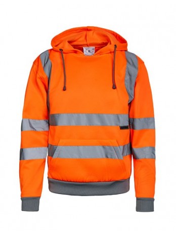 Hi-Vis Workwear Hoody Cork