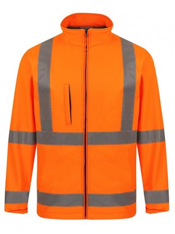 Hi-Vis Safety Softshell Jacket Turku
