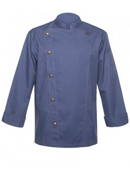 Kochjacke Jeans-Style