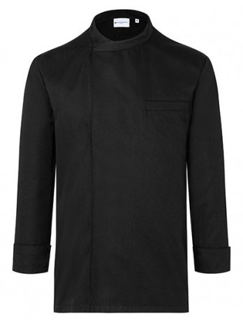 Long-Sleeve Throw-Over Chef Shirt Basic