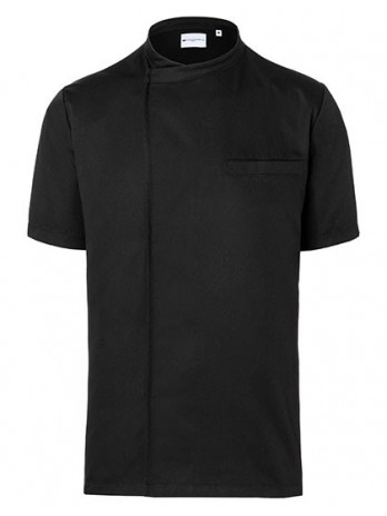 Short-Sleeve Throw-Over Chef Shirt Basic