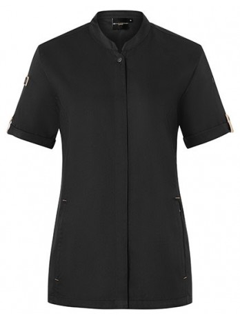 Ladies Chefs Jacket Green-Generation Short Sleeve