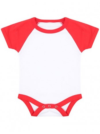 Essential Short Sleeved Baseball Bodysuit