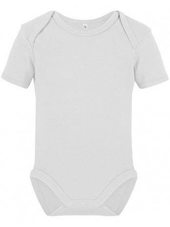 Organic Baby Bodysuit Short Sleeve Bailey 01