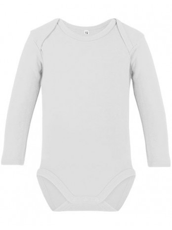 Organic Baby Bodysuit Long Sleeve Bailey 02