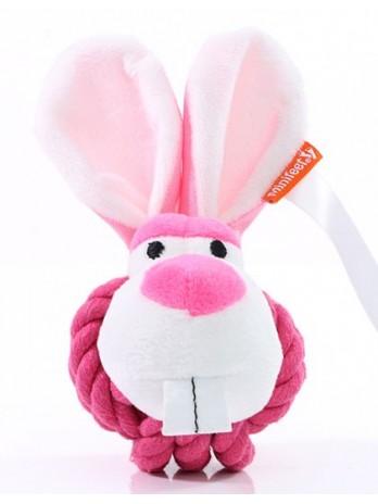 MiniFeet® Dog Toy Knotted Animal Rabbit