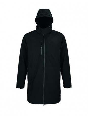 Men´s Long Softshell Coat...