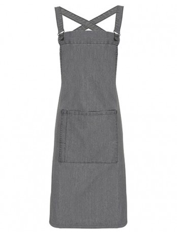 Cross Back Barista Bib Apron