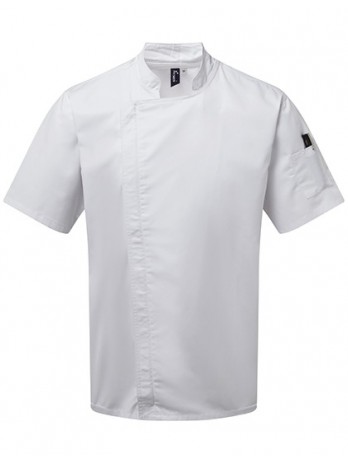 Chef´s Zip-Close Short Sleeve Jacket