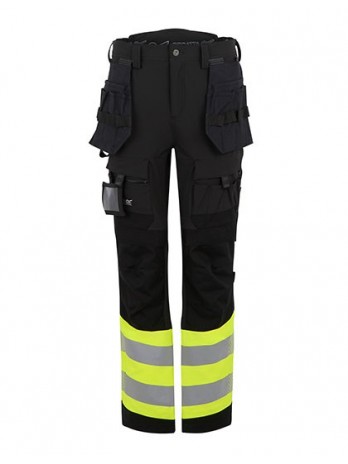 Hi-Vis X-Pro Stretch Holster Trouser (Class 1)