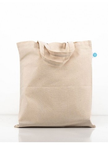 Recycled Cotton Bag Short Handles