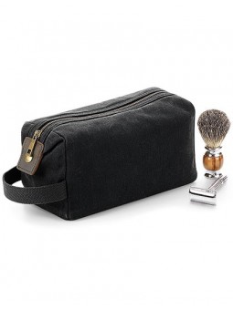 Heritage Waxed Canvas Wash Bag