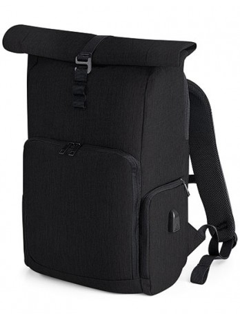 Q-Tech Charge Roll-Top Backpack