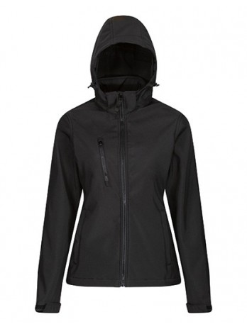 Women´s Venturer 3-Layer Printable Hooded Softshell Jacket