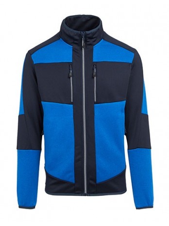 E-volve Unisex Knit Effect Stretch Midlayer Jacket