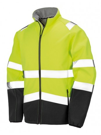 Printable Safety Softshell Jacket