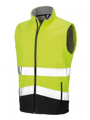 Printable Safety Softshell Gilet