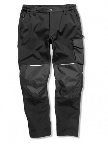 Slim Fit Soft Shell Work Trouser