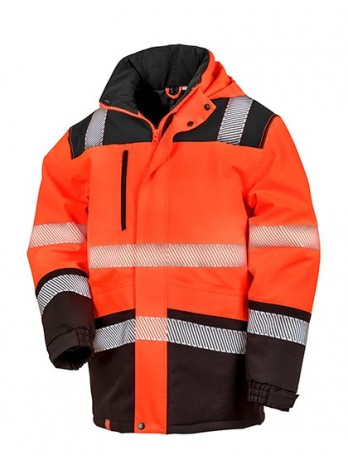 Printable Waterproof Softshell Safety Coat