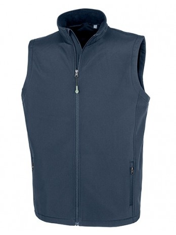 Men´s Recycled 2-Layer Printable Softshell Bodywarmer