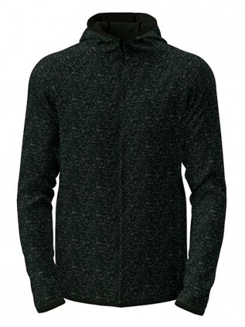 Lux Hooded Knitfleece Jacket
