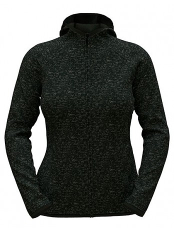 Lux Hooded Knitfleece Jacket Women