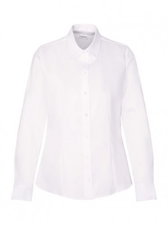 Women´s Blouse Regular Fit Fine Twill Longsleeve