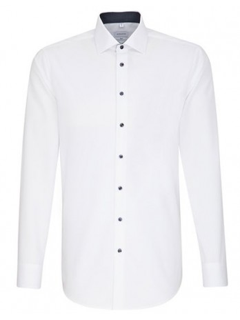 Men´s Shirt Poplin Slim Fit Long Sleeve