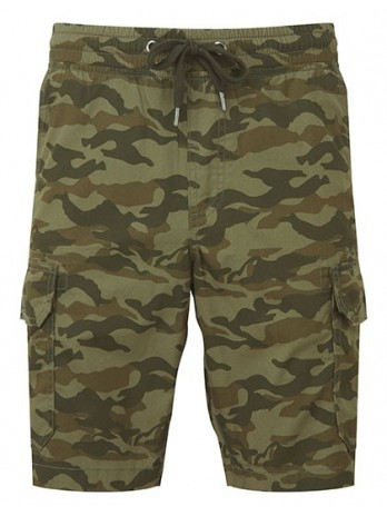 Men´s Camo Cargo Utility Shorts