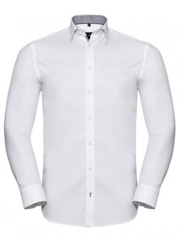 Men's Long Sleeve Tailored...