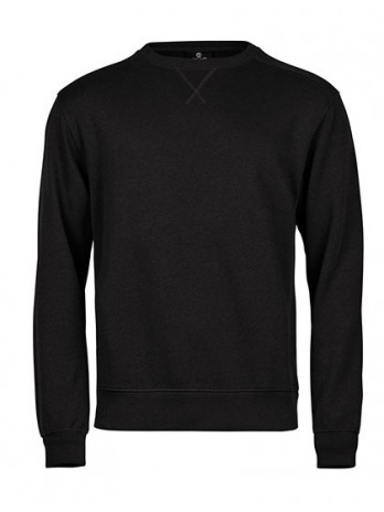 Ribbed Interlock Crew Neck