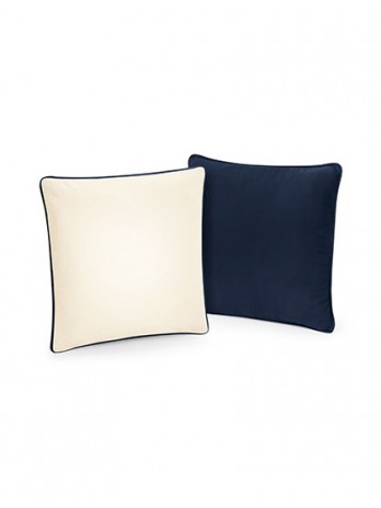 Fairtrade Cotton Piped Cushion Cover