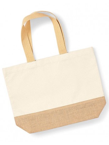 Jute Base Canvas Bag