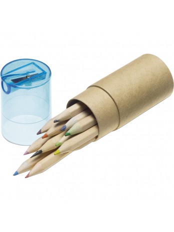 Zestaw kredek, temperówka