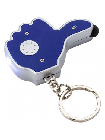 Brelok do kluczy "kciuk", lampka LED, touch pen