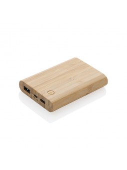 Bambusowy power bank 5000 mAh