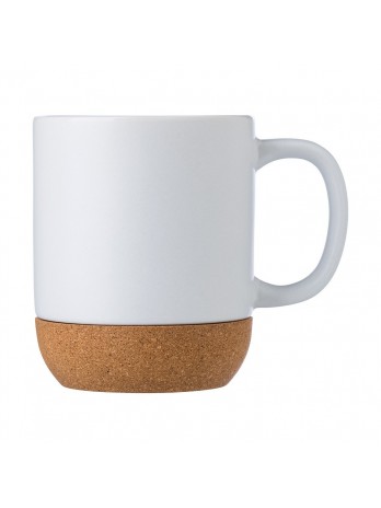 Kubek ceramiczny 300 ml z korkowym elementem