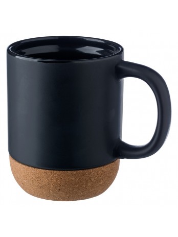 Kubek ceramiczny 300 ml z korkowym elementem